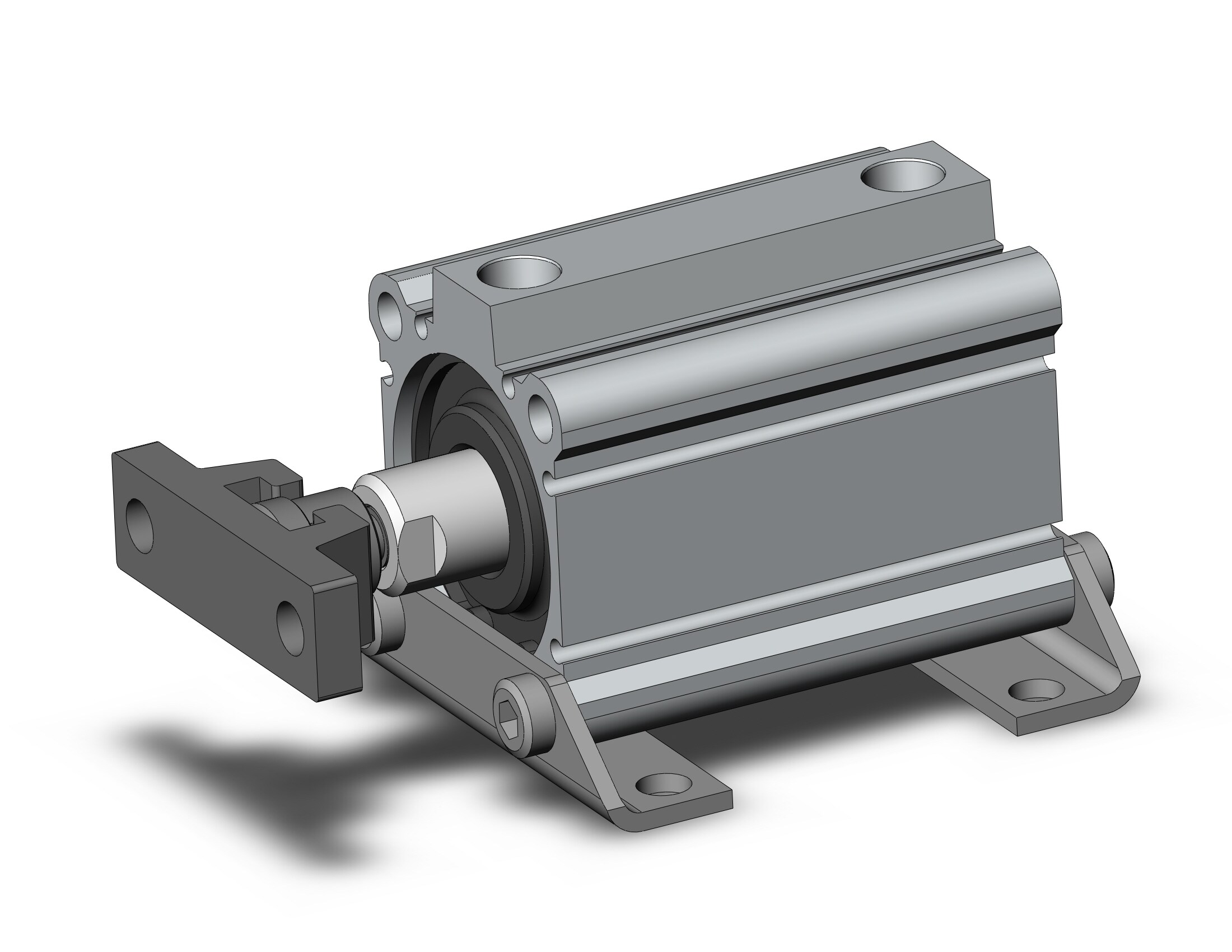 SMC CDQ2L50-50DZ-D compact cylinder, cq2-z, COMPACT CYLINDER