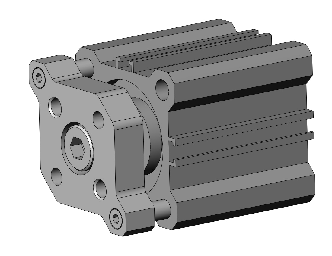 SMC CDQMA32-15-A93LS cyl, compact, auto-switch, CQM COMPACT GUIDE ROD CYLINDER