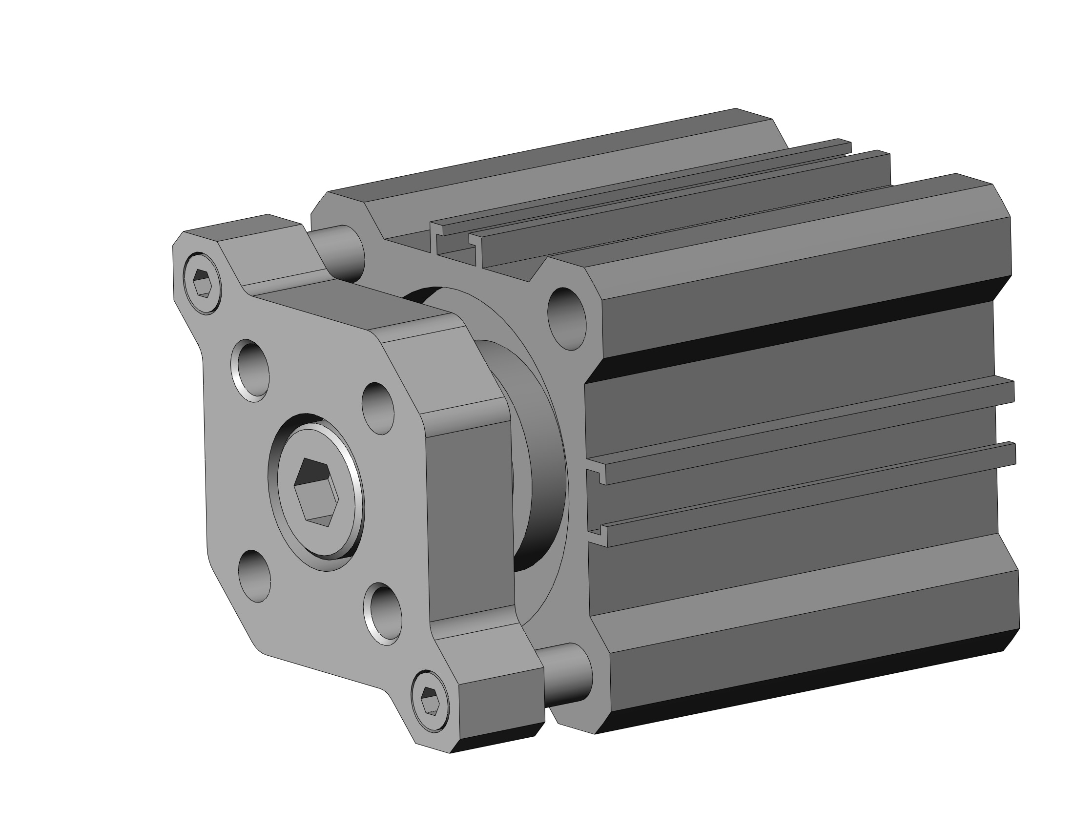 SMC CDQMA32-15-M9PVSAPC cyl, compact, auto-switch, CQM COMPACT GUIDE ROD CYLINDER