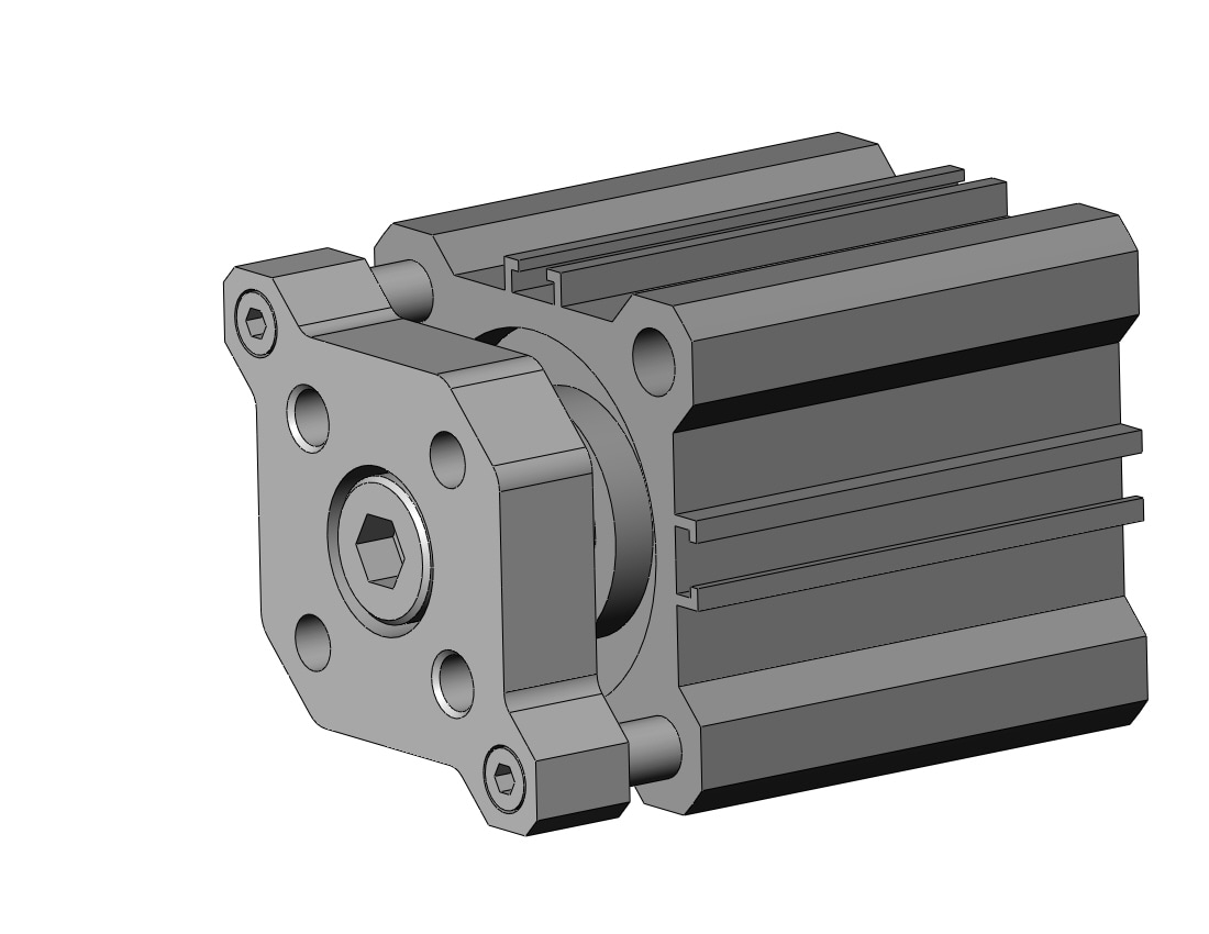 SMC CDQMA32-15-M9PVZ cyl, compact, auto-switch, CQM COMPACT GUIDE ROD CYLINDER