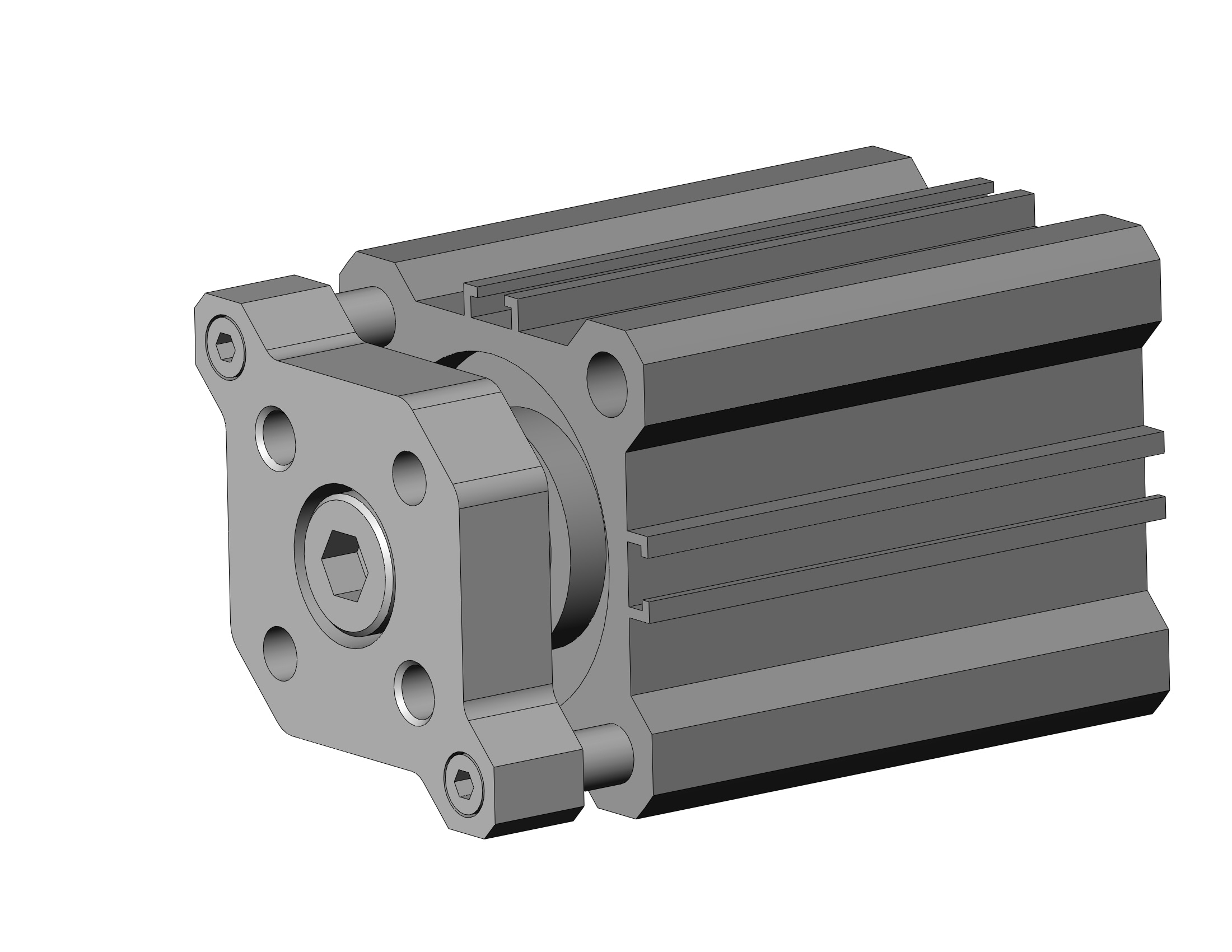 SMC CDQMA32-25-M9BV compact guide rod cylinder, cqm, COMPACT CYLINDER W/GUIDE