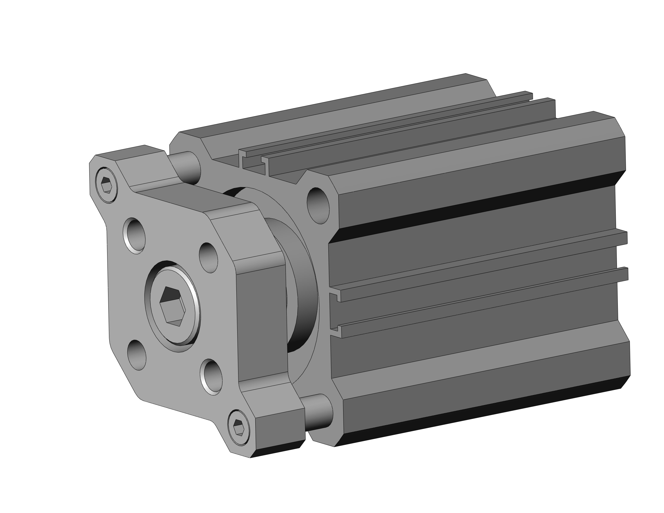 SMC CDQMA32TN-25-M9BVL compact guide rod cylinder, cqm, COMPACT CYLINDER W/GUIDE