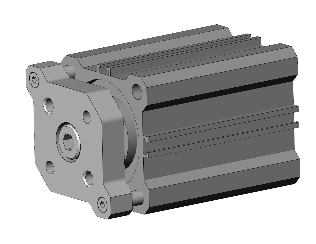 SMC CDQMA40-30-A93L cyl, compact, auto-switch, CQM COMPACT GUIDE ROD CYLINDER