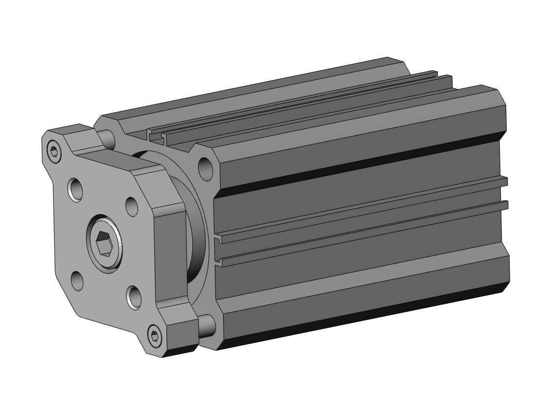 SMC CDQMA40-50-M9BSDPC compact guide rod cylinder, cqm, COMPACT CYLINDER W/GUIDE