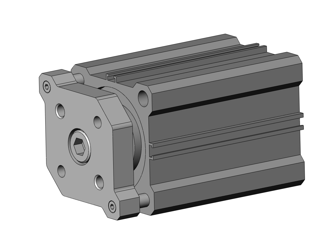 SMC CDQMA50-50-M9PVSAPC compact guide rod cylinder, cqm, COMPACT CYLINDER W/GUIDE