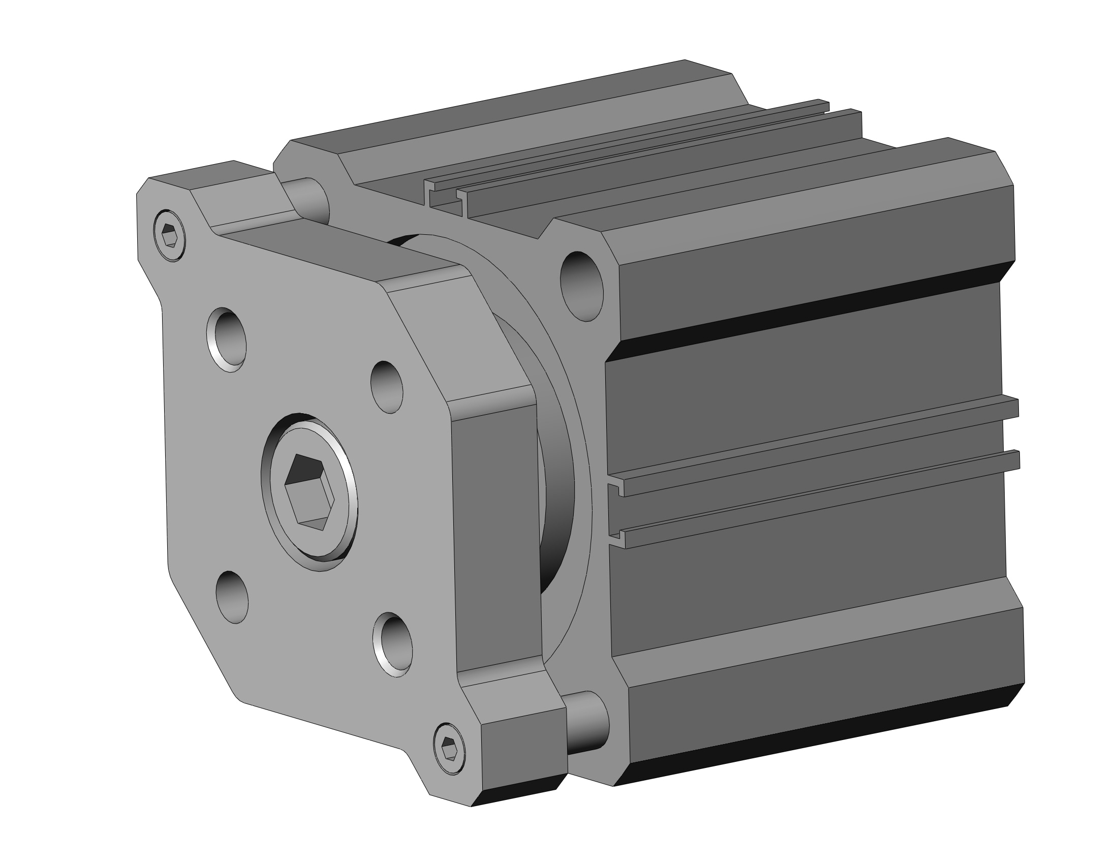 SMC CDQMA50TN-15-M9N cyl, compact, auto-switch, CQM COMPACT GUIDE ROD CYLINDER