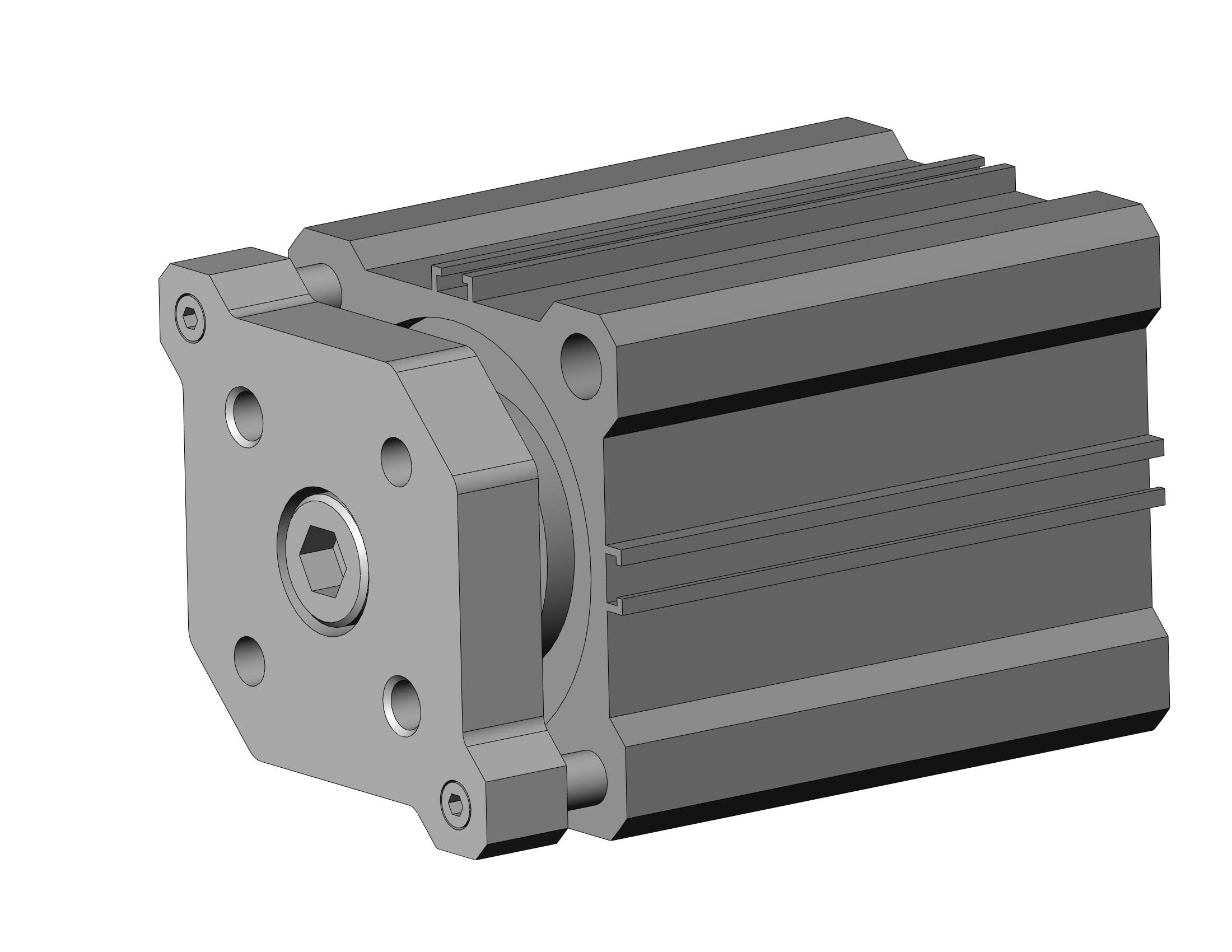 SMC CDQMA50TN-40-M9PVSDPC compact guide rod cylinder, cqm, COMPACT CYLINDER W/GUIDE