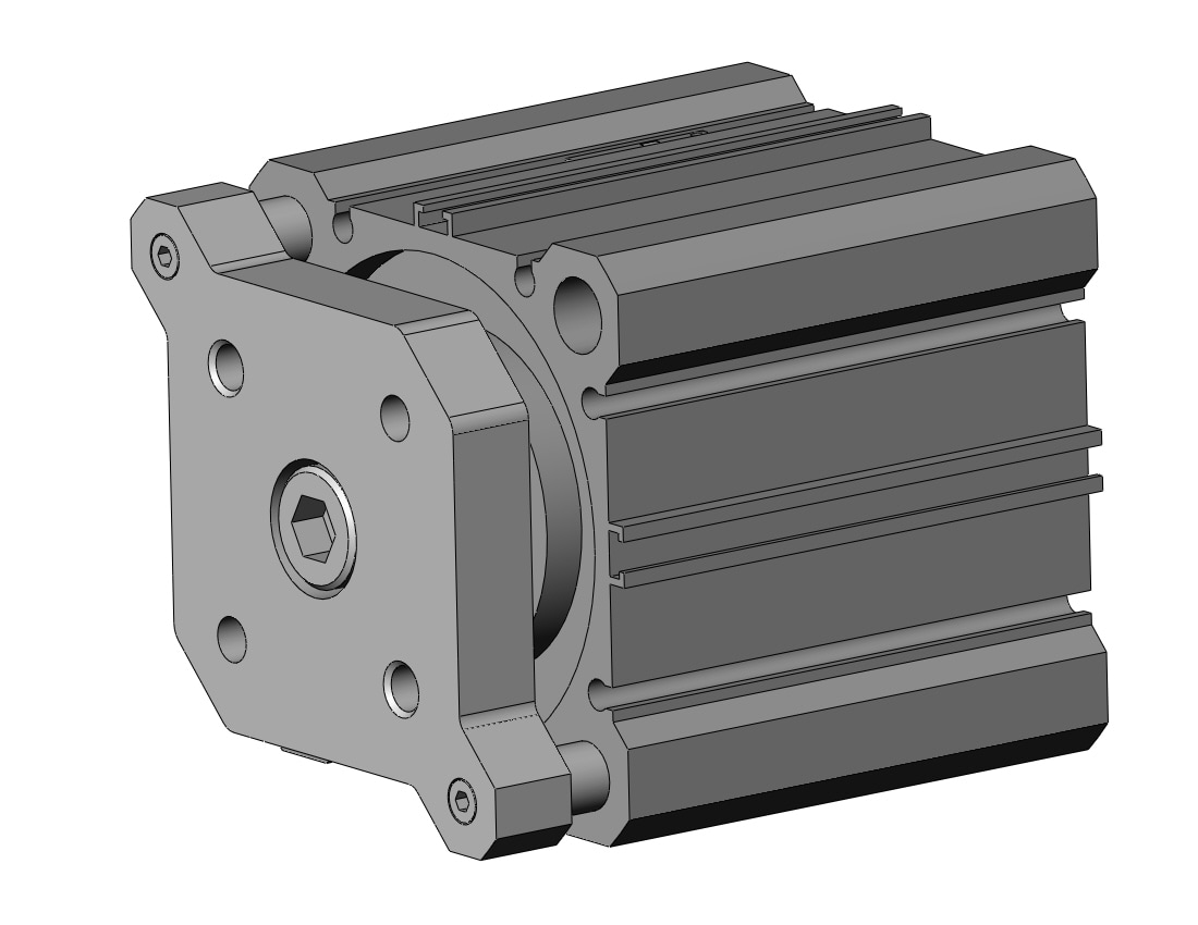 SMC CDQMA63TF-30-M9PMAPC cyl, compact, auto-switch, CQM COMPACT GUIDE ROD CYLINDER