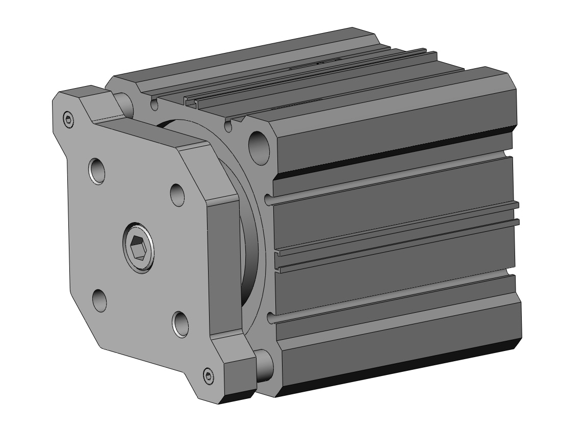 SMC CDQMA80-50-M9PSAPC 80mm cqm dbl acting. auto-sw, CQM COMPACT GUIDE ROD CYLINDER