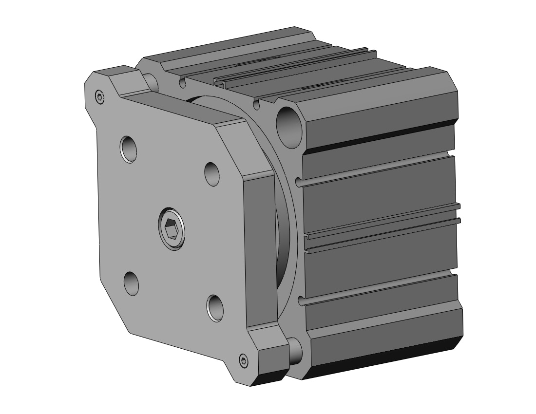 SMC CDQMB100-15-M9PSAPC 100mm cqm dbl acting. auto-sw, CQM COMPACT GUIDE ROD CYLINDER