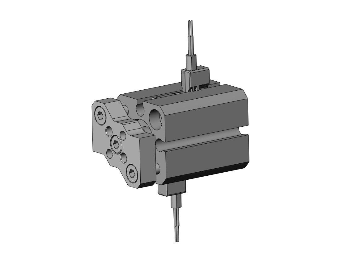 SMC CDQMB12-10-M9BWV cyl, compact, auto-switch, CQM COMPACT GUIDE ROD CYLINDER