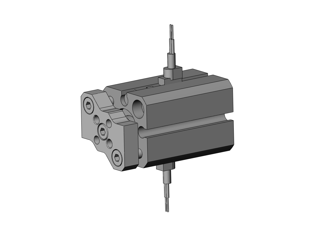 SMC CDQMB12-15-A93V cyl, compact, auto-switch, CQM COMPACT GUIDE ROD CYLINDER