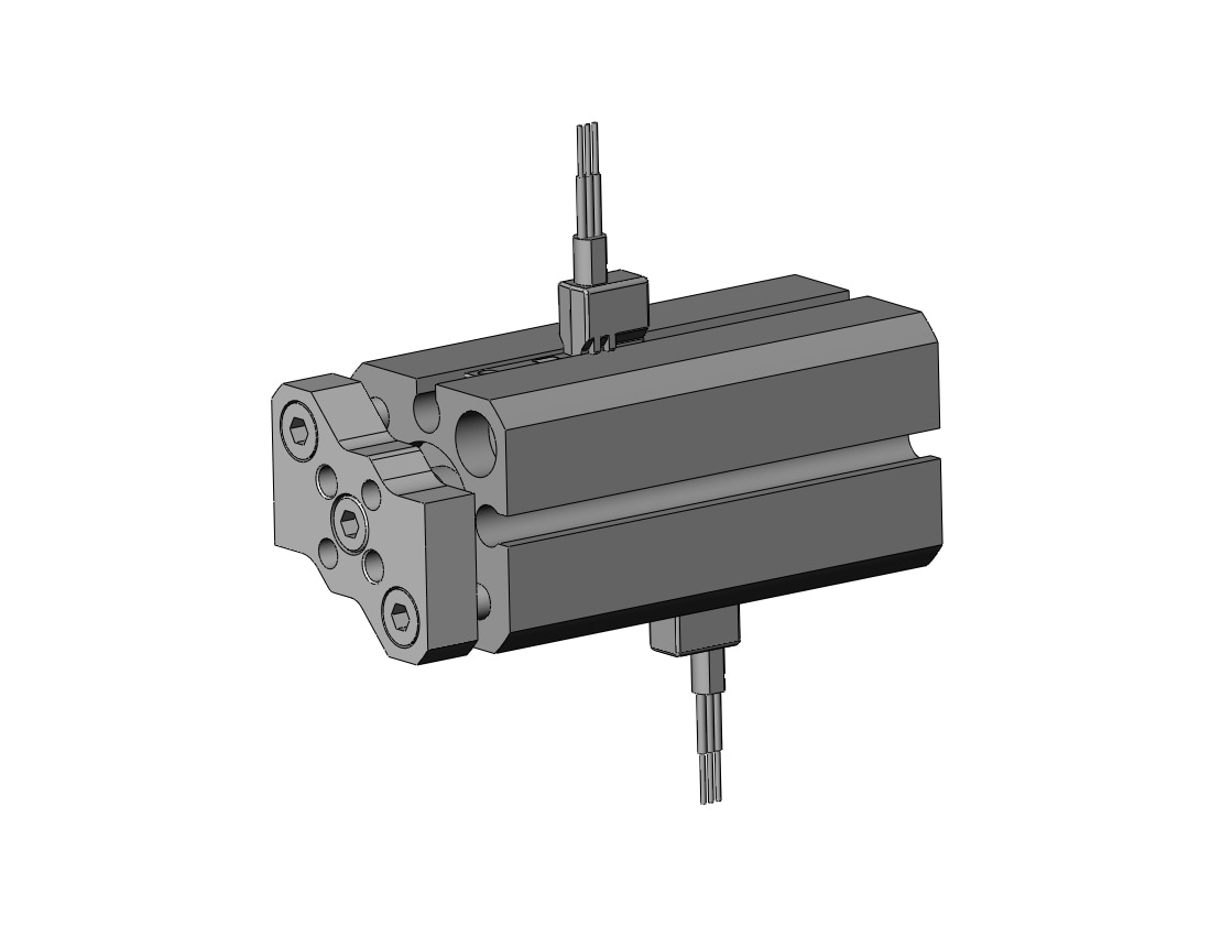 SMC CDQMB12-30-M9PVL 12mm cqm dbl acting. auto-sw, CQM COMPACT GUIDE ROD CYLINDER