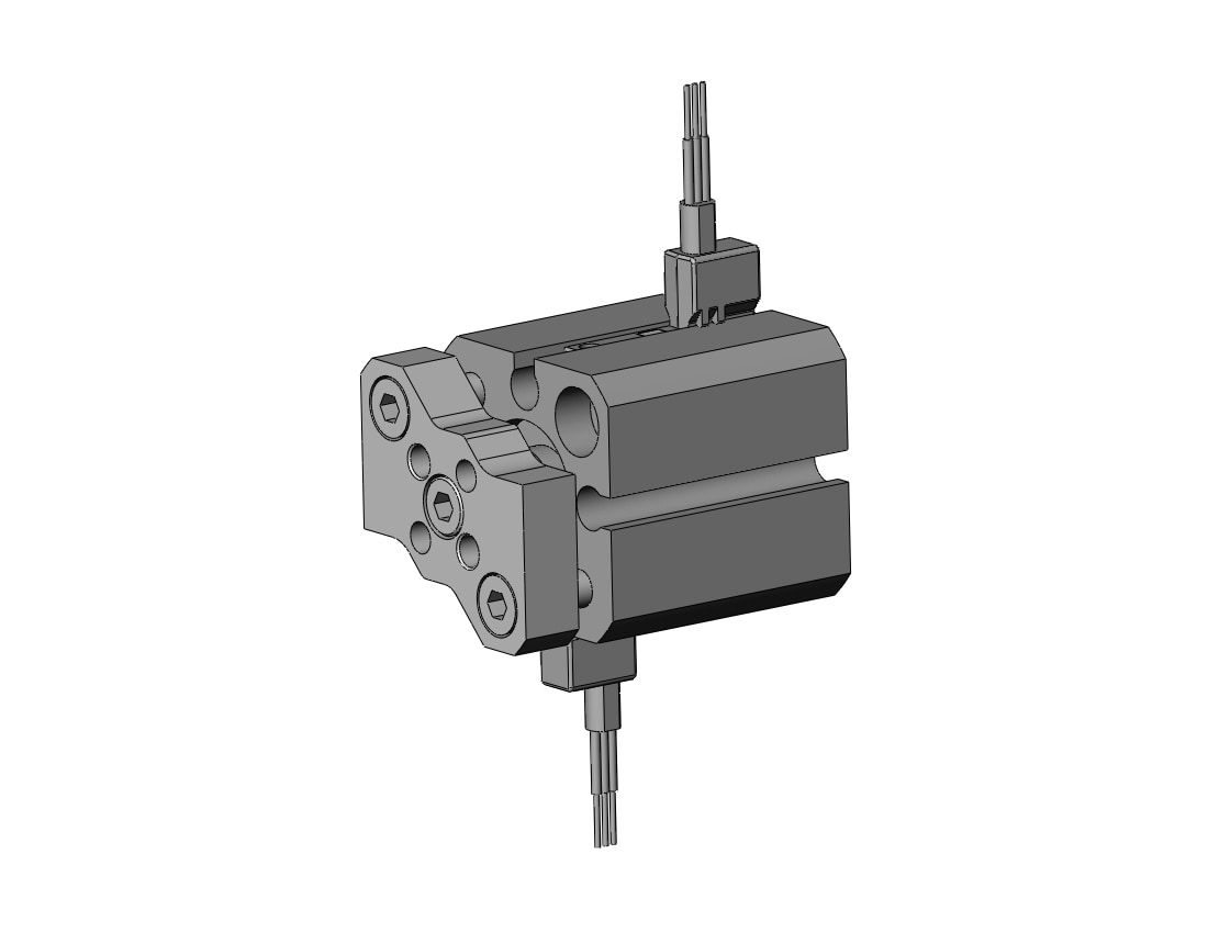 SMC CDQMB12-5-M9PV cyl, compact, auto-switch, CQM COMPACT GUIDE ROD CYLINDER