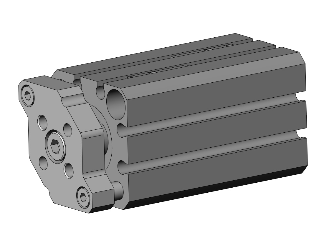 SMC CDQMB20-35-M9NMBPC compact guide rod cylinder, cqm, COMPACT CYLINDER W/GUIDE