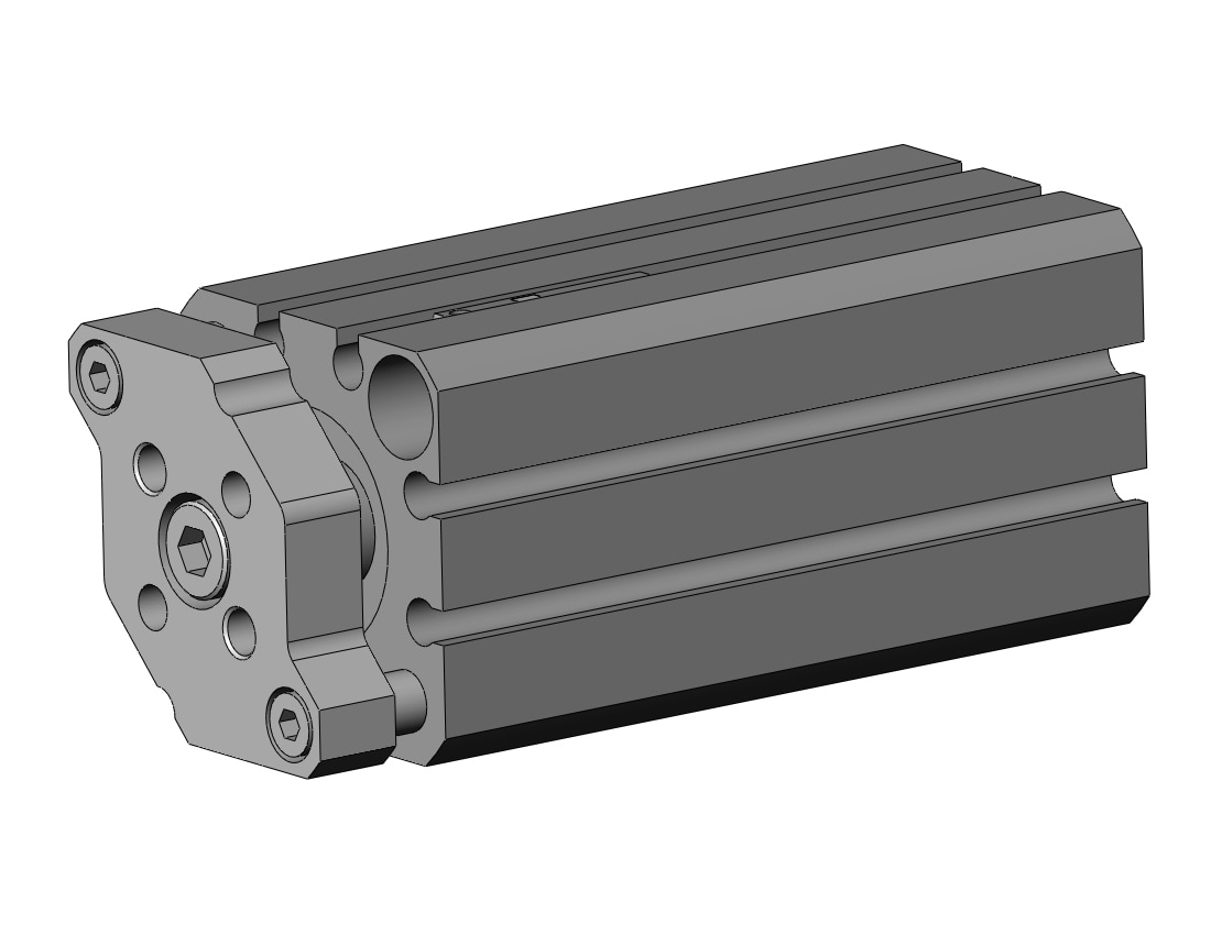 SMC CDQMB20-45-M9PLS compact guide rod cylinder, cqm, COMPACT CYLINDER W/GUIDE