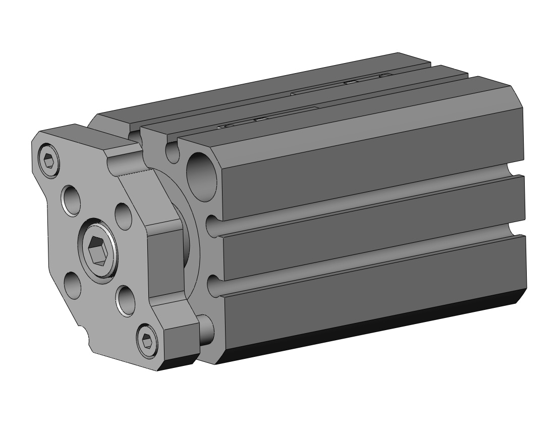 SMC CDQMB25-35-M9BL cyl, compact, auto-switch, CQM COMPACT GUIDE ROD CYLINDER