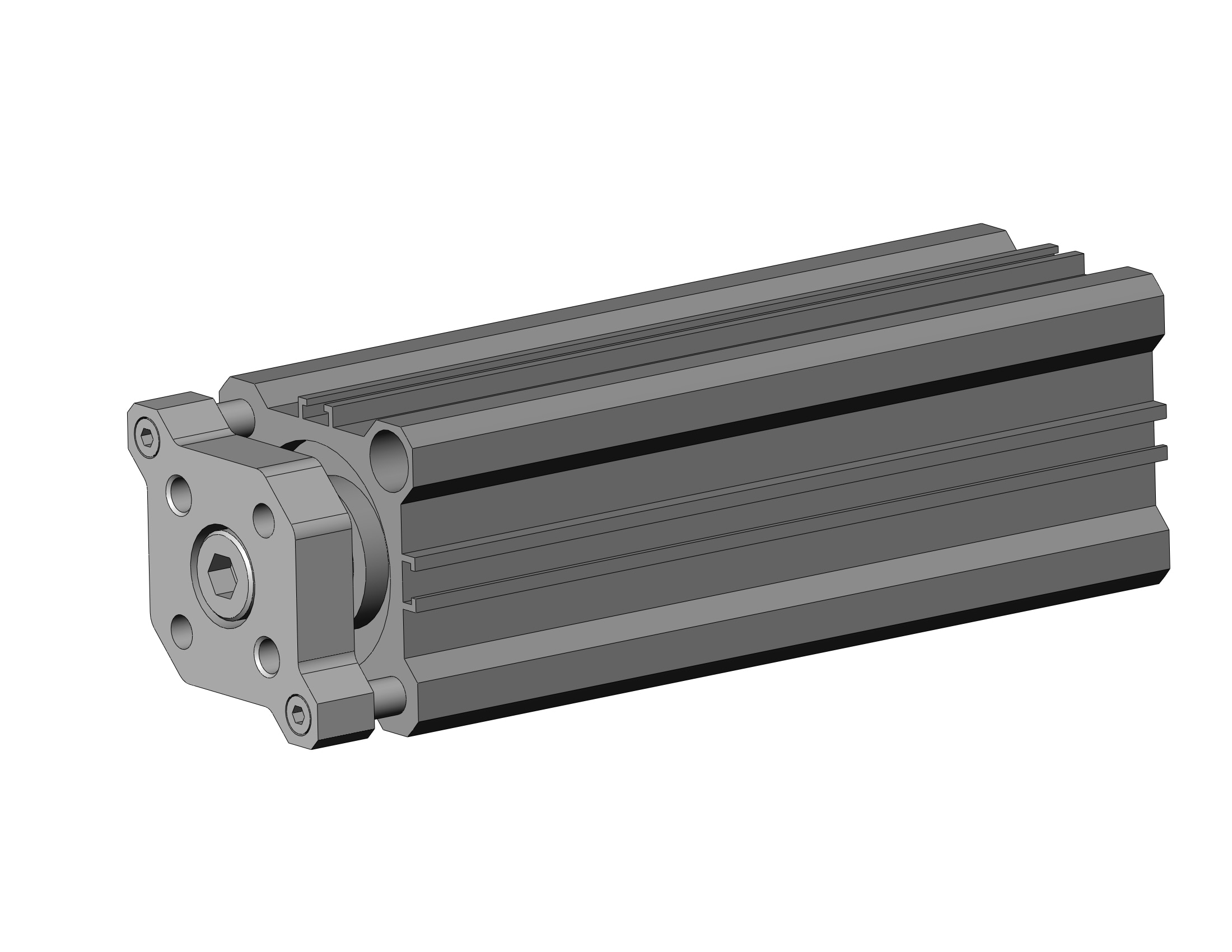 SMC CDQMB32-100-M9PV cyl, compact, auto-switch, CQM COMPACT GUIDE ROD CYLINDER