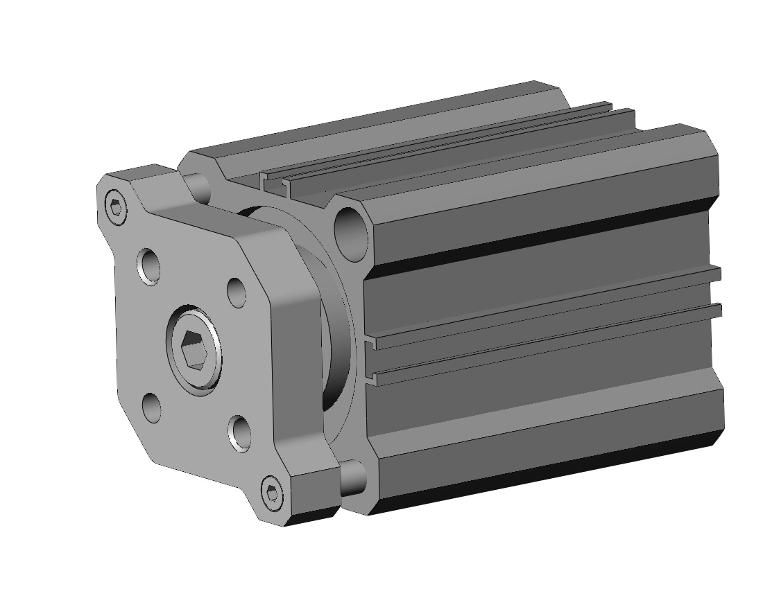 SMC CDQMB40-30-M9BWVL compact guide rod cylinder, cqm, COMPACT CYLINDER W/GUIDE