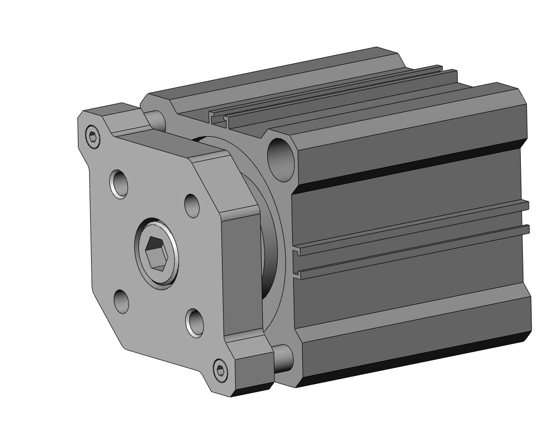 SMC CDQMB50TF-30-M9PVSDPC compact guide rod cylinder, cqm, COMPACT CYLINDER W/GUIDE