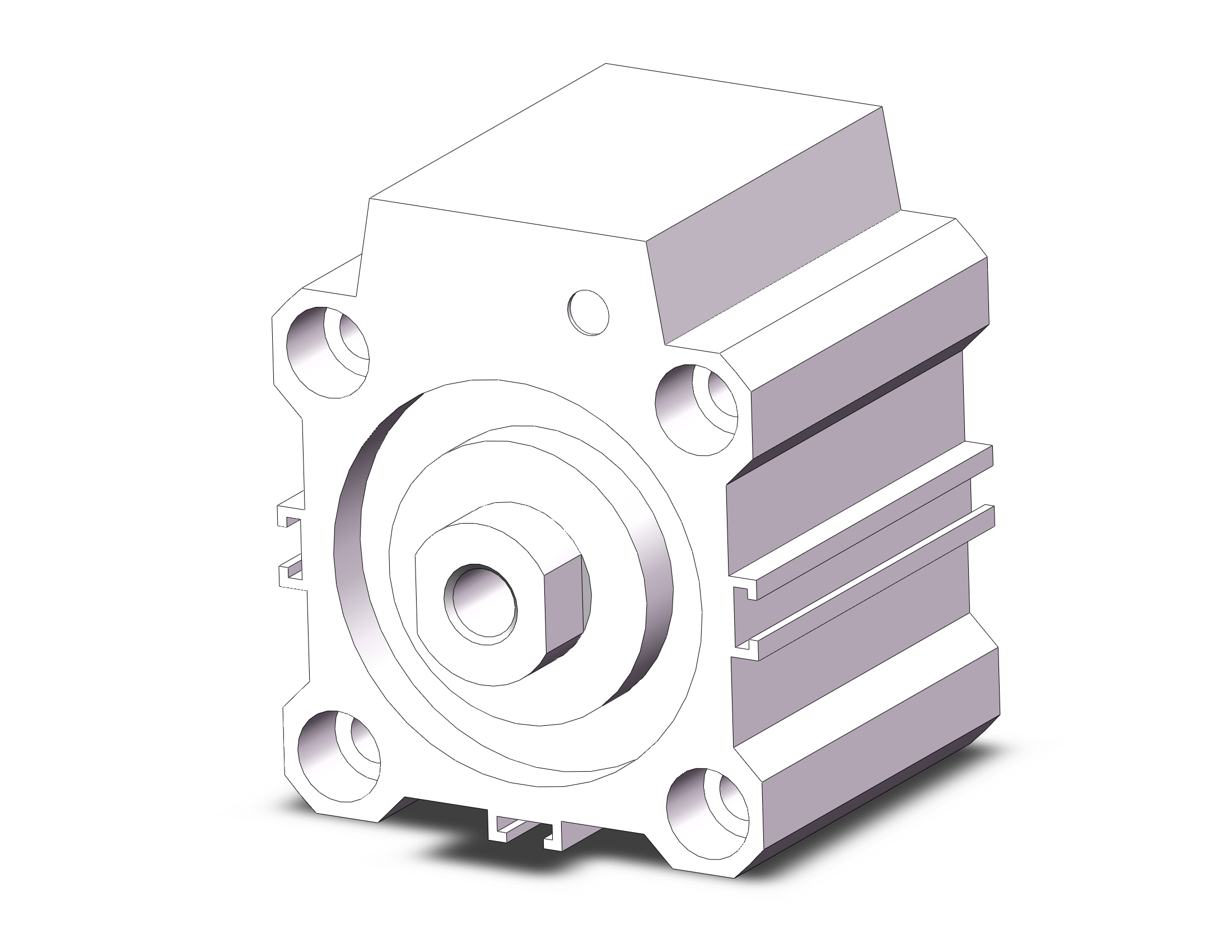 SMC CDQP2B40TN-5D compact cylinder, cq2, COMPACT CYLINDER