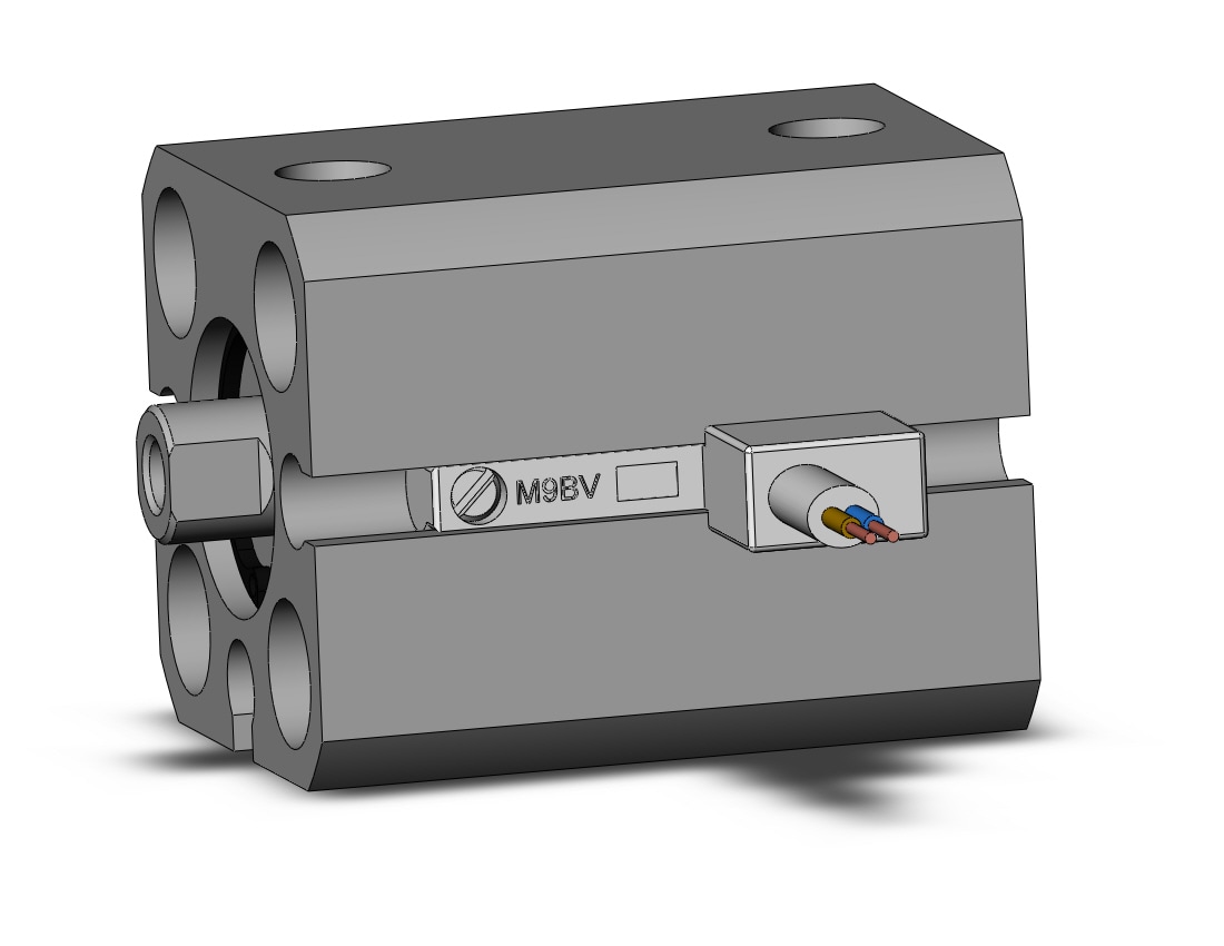 SMC CDQSB12-10DC-M9BVLS cylinder compact, CQS COMPACT CYLINDER