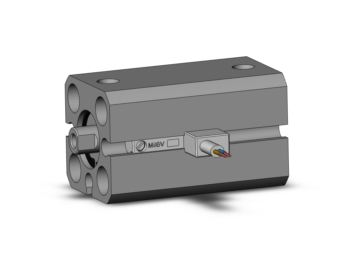 SMC CDQSB12-10S-M9BVL cylinder, compact, COMPACT CYLINDER