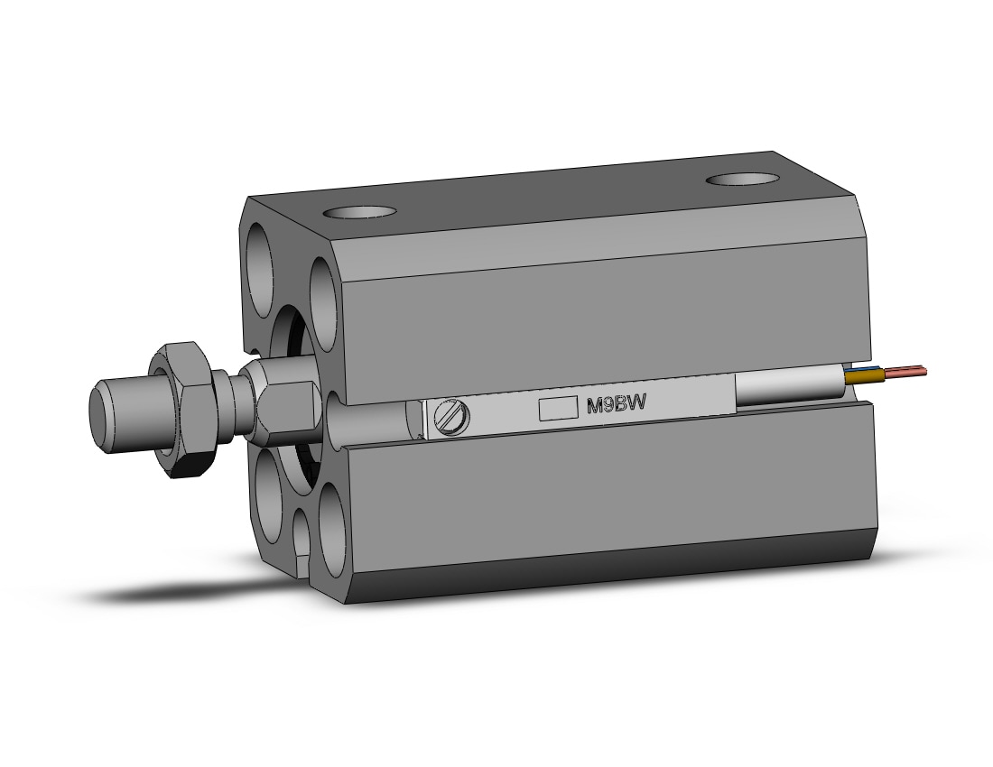 SMC CDQSB12-15DCM-M9BWL cylinder compact, CQS COMPACT CYLINDER