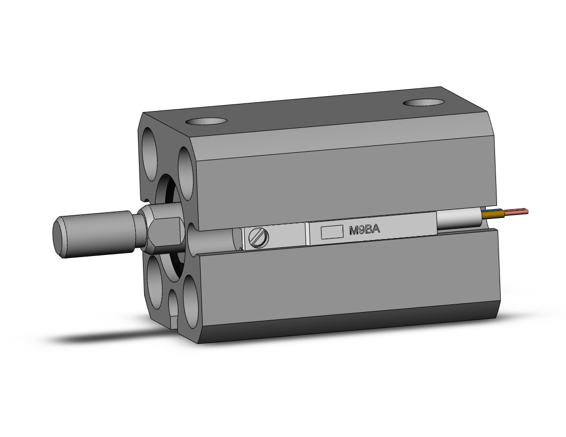 SMC CDQSB12-15DM-M9BAL3 cylinder, compact, COMPACT CYLINDER