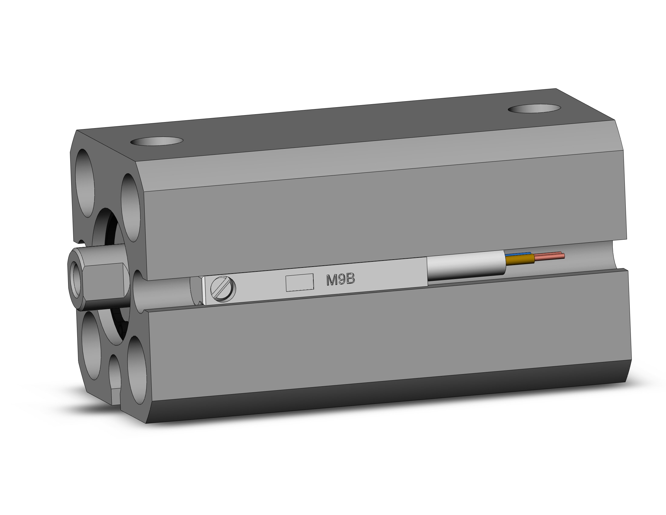 SMC CDQSB12-25D-M9BL cylinder compact, CQS COMPACT CYLINDER