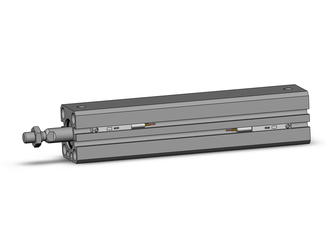 SMC CDQSB16-100DCM-M9BL cyl, compact, dbl act long stk, CQS COMPACT CYLINDER