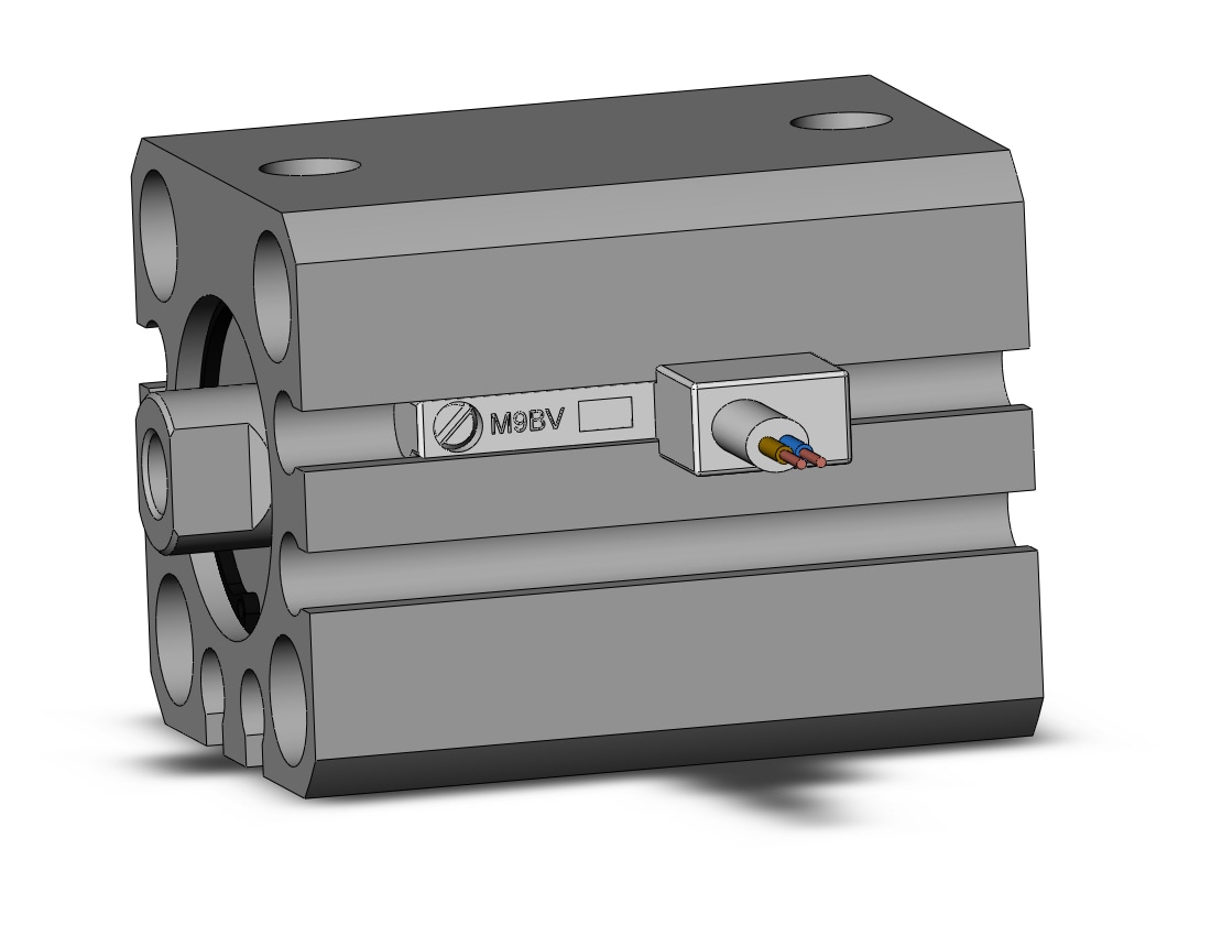 SMC CDQSB16-15D-M9BVLS cylinder compact, CQS COMPACT CYLINDER