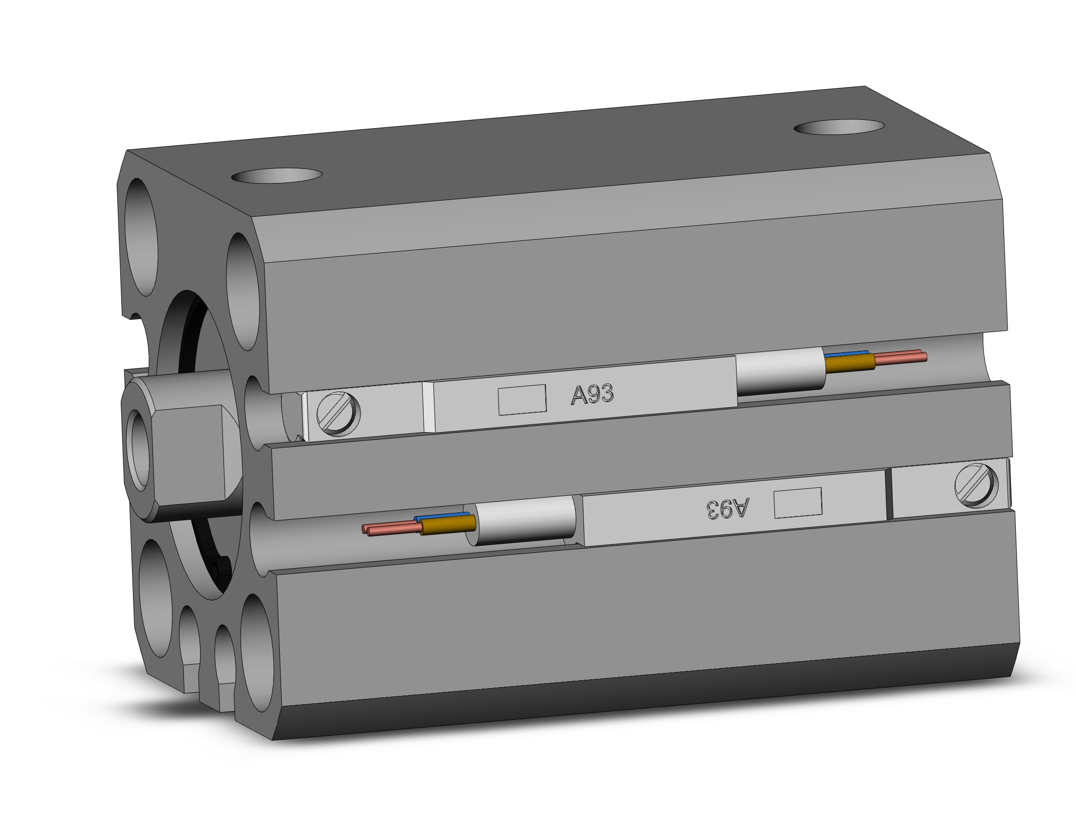 SMC CDQSB16-20DC-A93L cylinder compact, CQS COMPACT CYLINDER