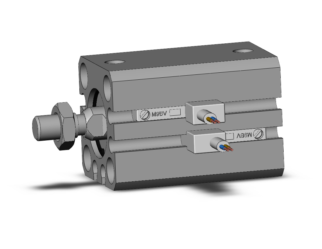 SMC CDQSB16-20DCM-M9BVL cylinder compact, CQS COMPACT CYLINDER