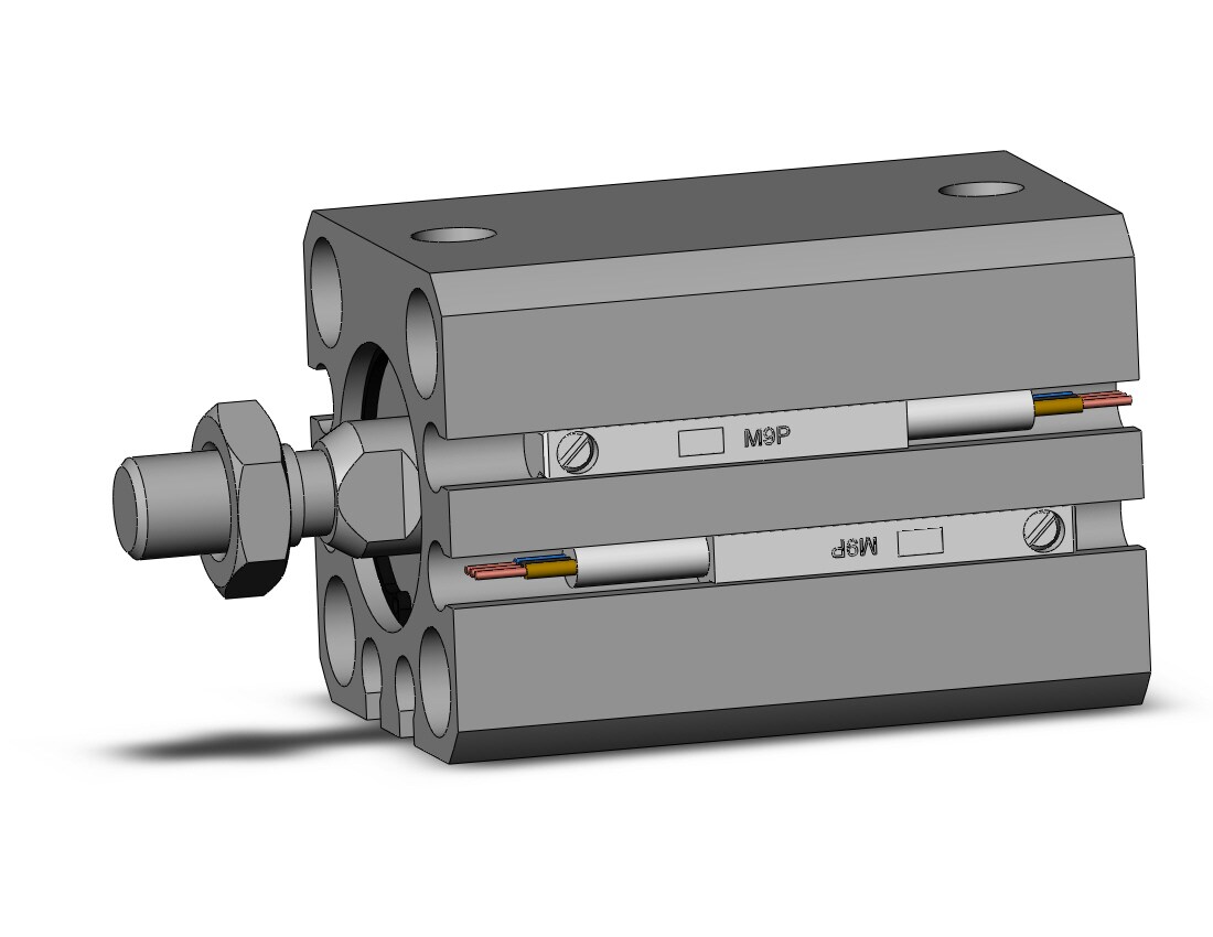 SMC CDQSB16-20DM-M9PSAPC cylinder compact, CQS COMPACT CYLINDER