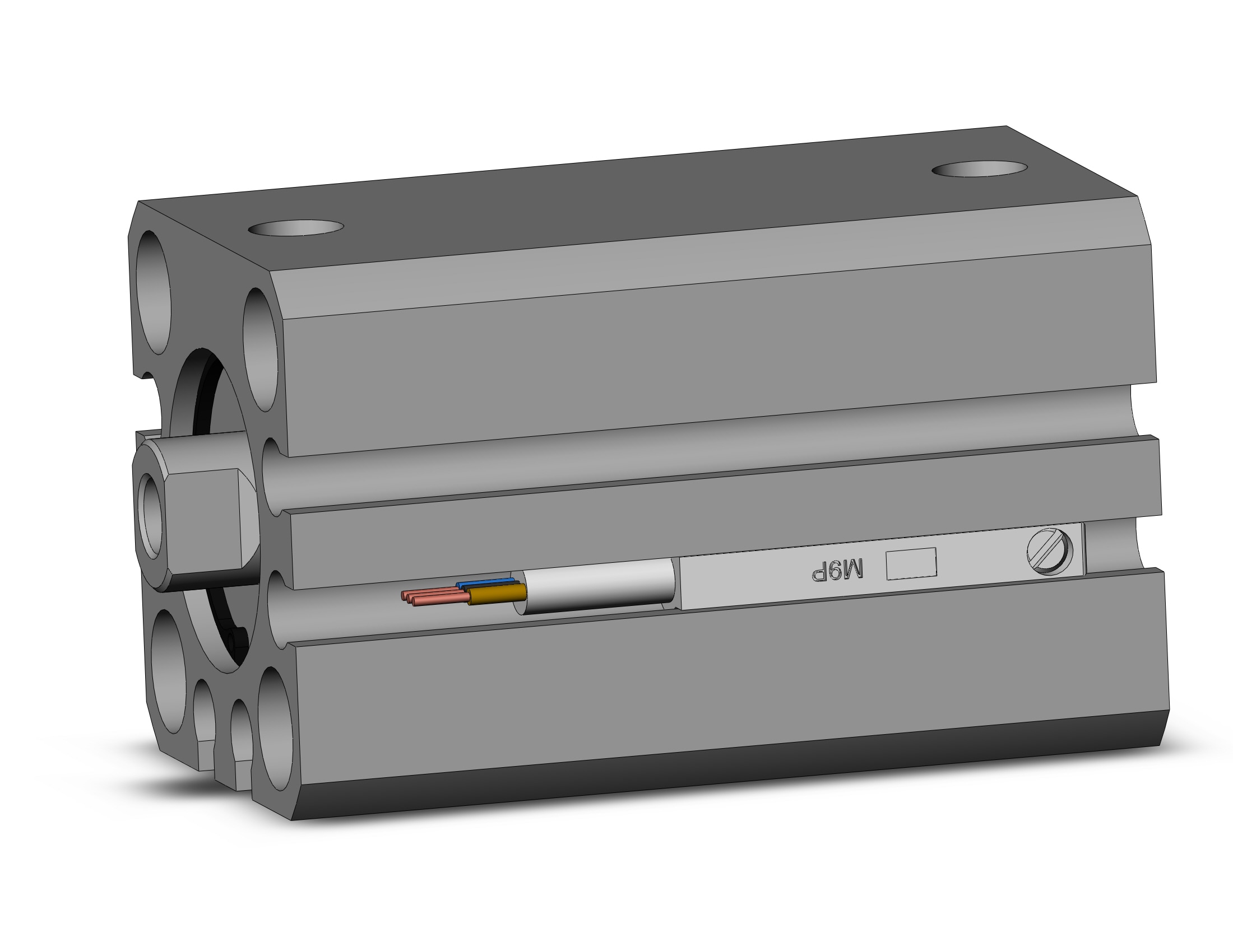 SMC CDQSB16-25D-M9PMDPC cylinder, compact, COMPACT CYLINDER