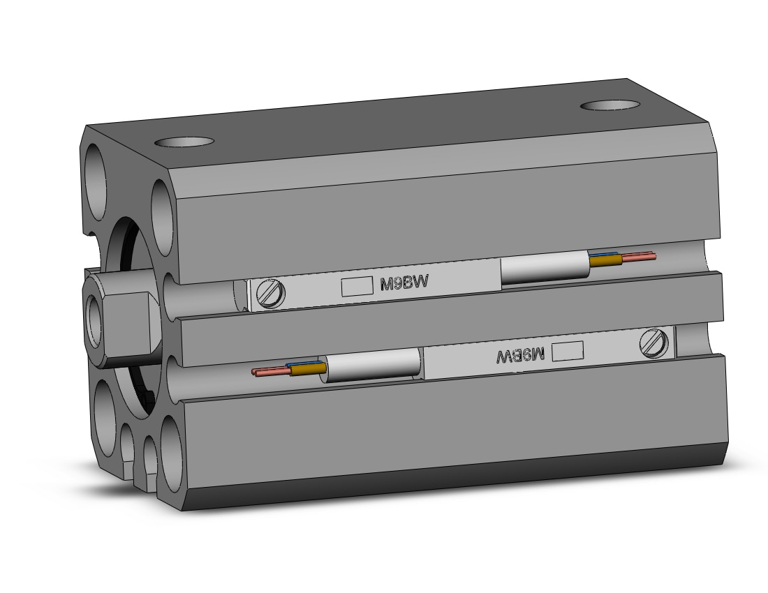 SMC CDQSB16-25DC-M9BWL cylinder compact, CQS COMPACT CYLINDER