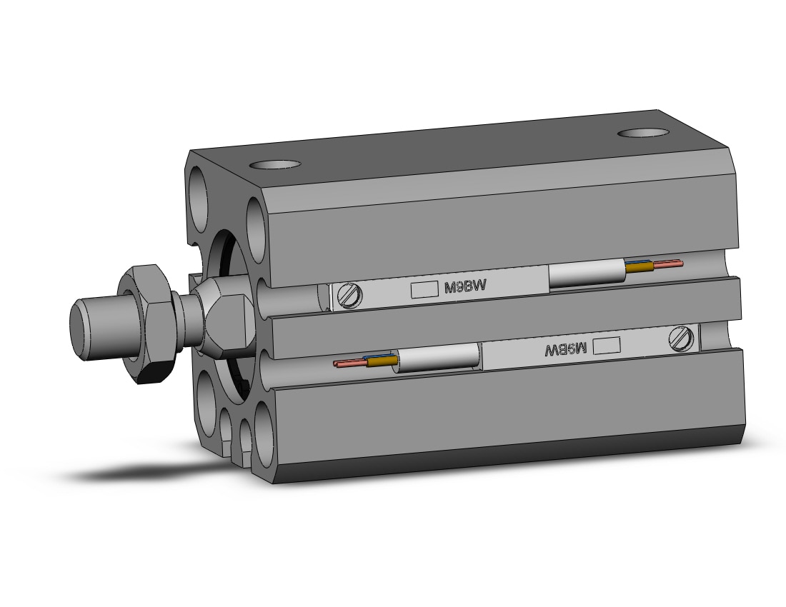 SMC CDQSB16-25DM-M9BWL cylinder compact, CQS COMPACT CYLINDER