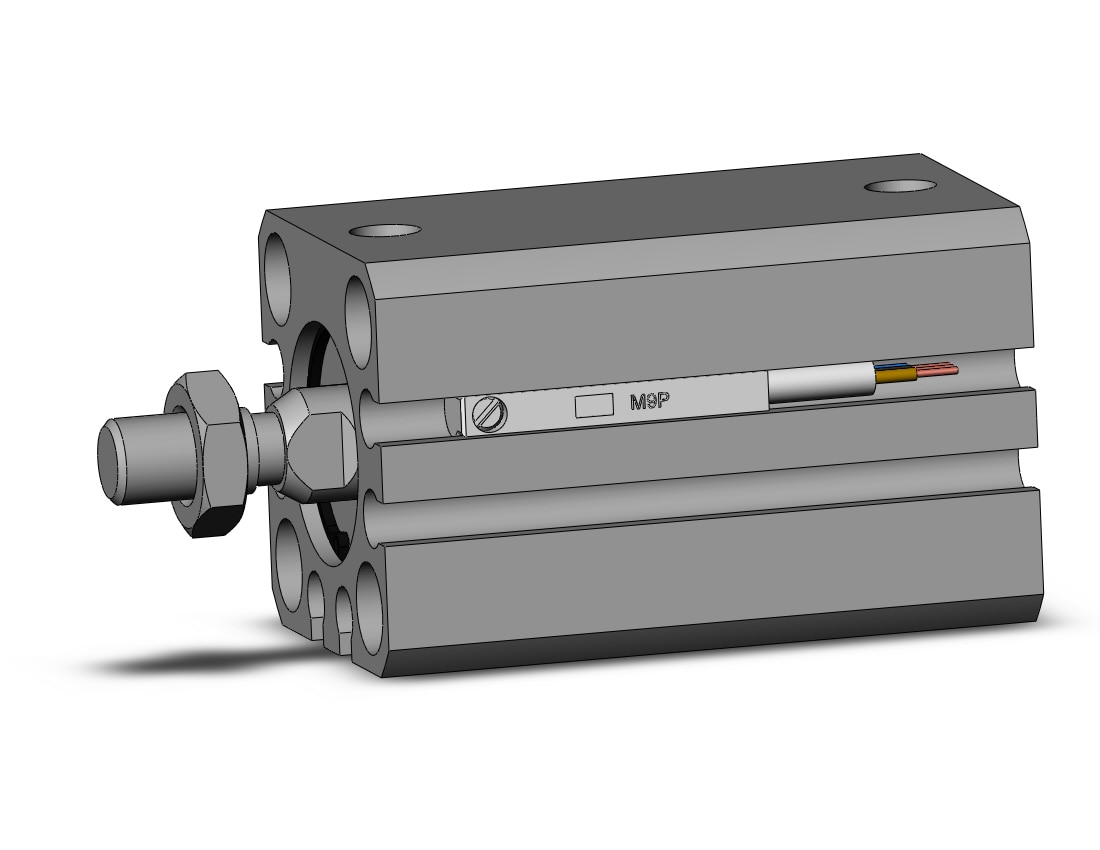 SMC CDQSB16-25DM-M9PSBPCS 16mm cqs dbl-act auto-sw, CQS COMPACT CYLINDER