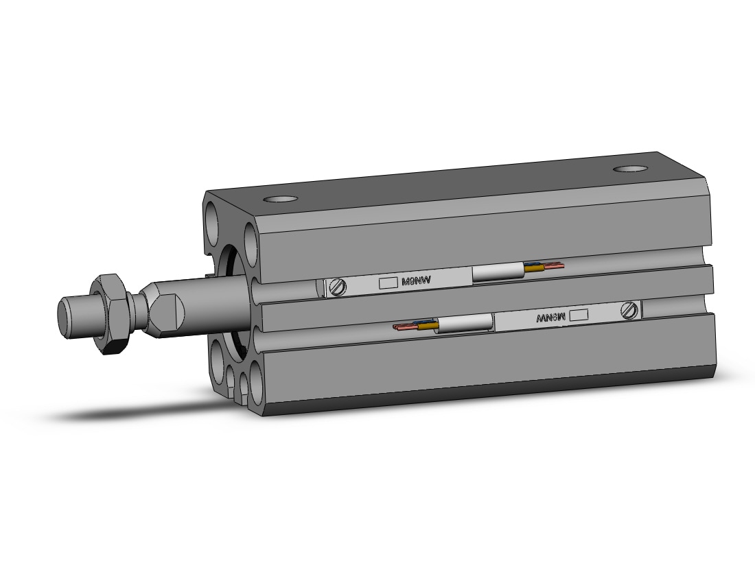 SMC CDQSB16-35DCM-M9NWL cylinder compact, CQS COMPACT CYLINDER