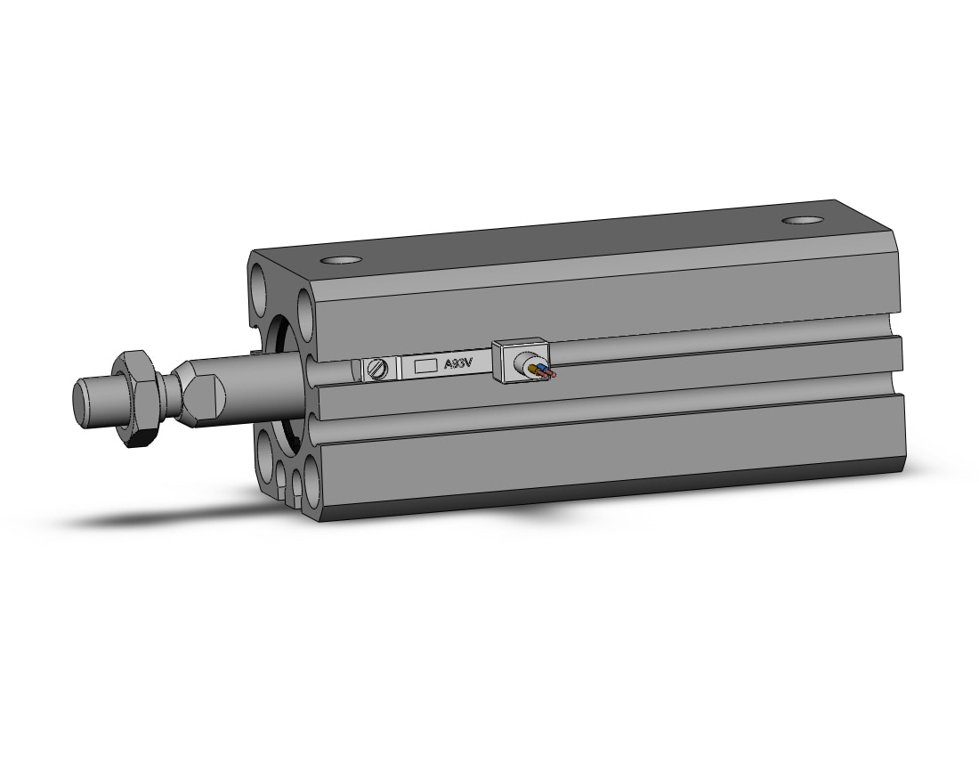 SMC CDQSB16-40DCM-A93VLS cylinder compact, CQS COMPACT CYLINDER