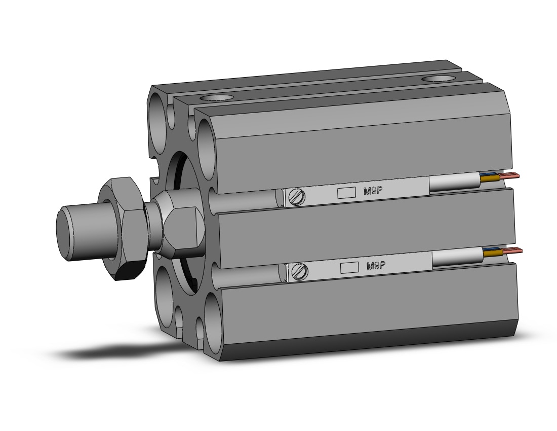 SMC CDQSB20-15DCM-M9PSAPC cylinder compact, CQS COMPACT CYLINDER