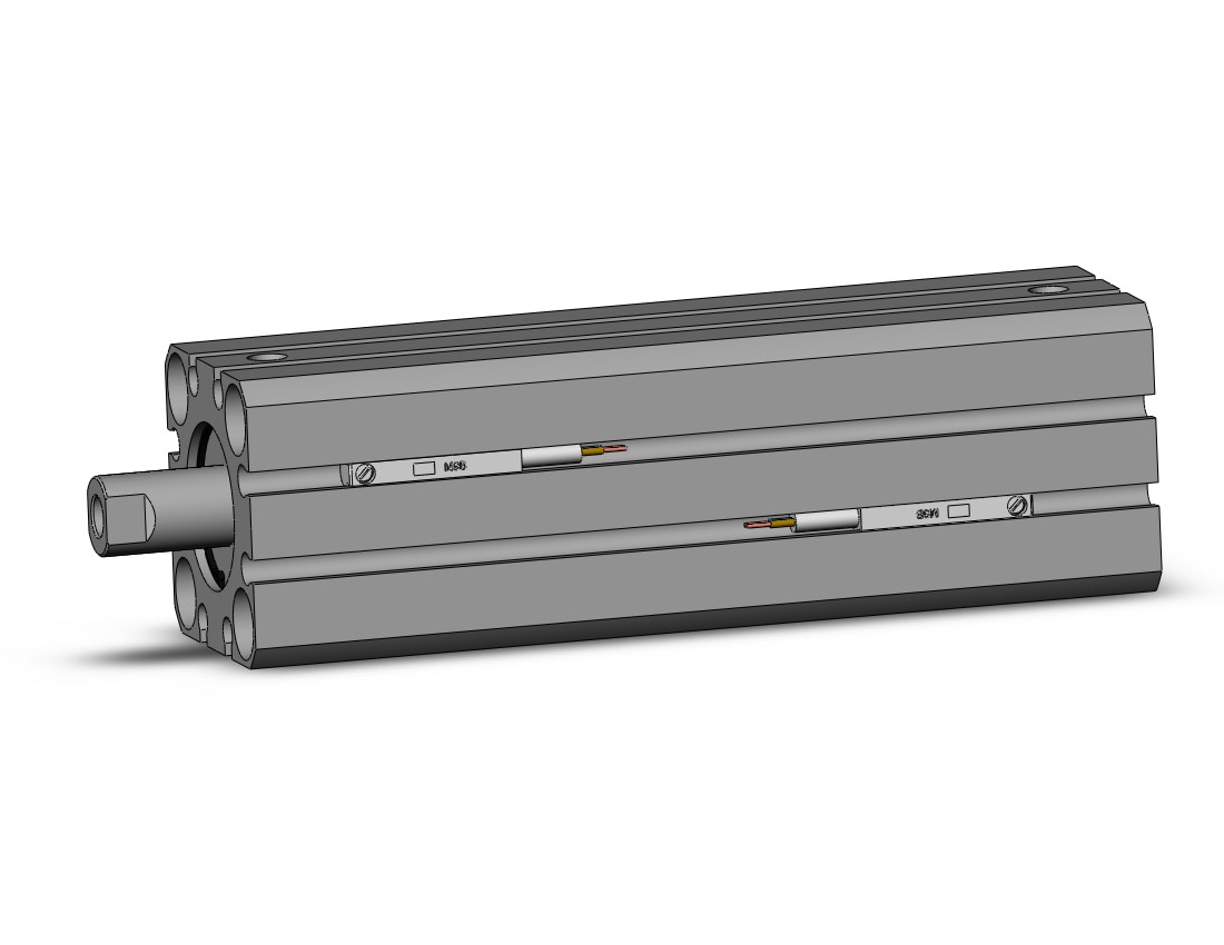 SMC CDQSB20-75DC-M9BZ cyl, compact, dbl act long stk, CQS COMPACT CYLINDER