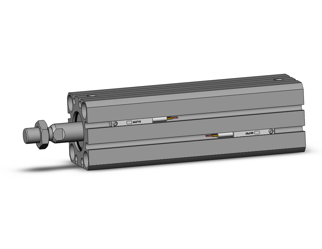 SMC CDQSB20-75DCM-M9PW cylinder, compact, COMPACT CYLINDER