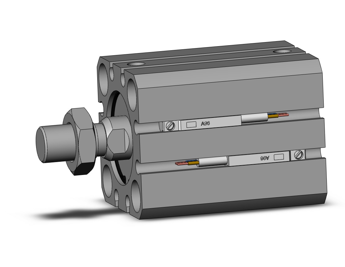 SMC CDQSB25-20DM-A96 cylinder compact, CQS COMPACT CYLINDER