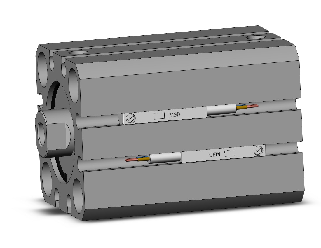 SMC CDQSB25-25D-M9BSDPC cylinder, compact, COMPACT CYLINDER