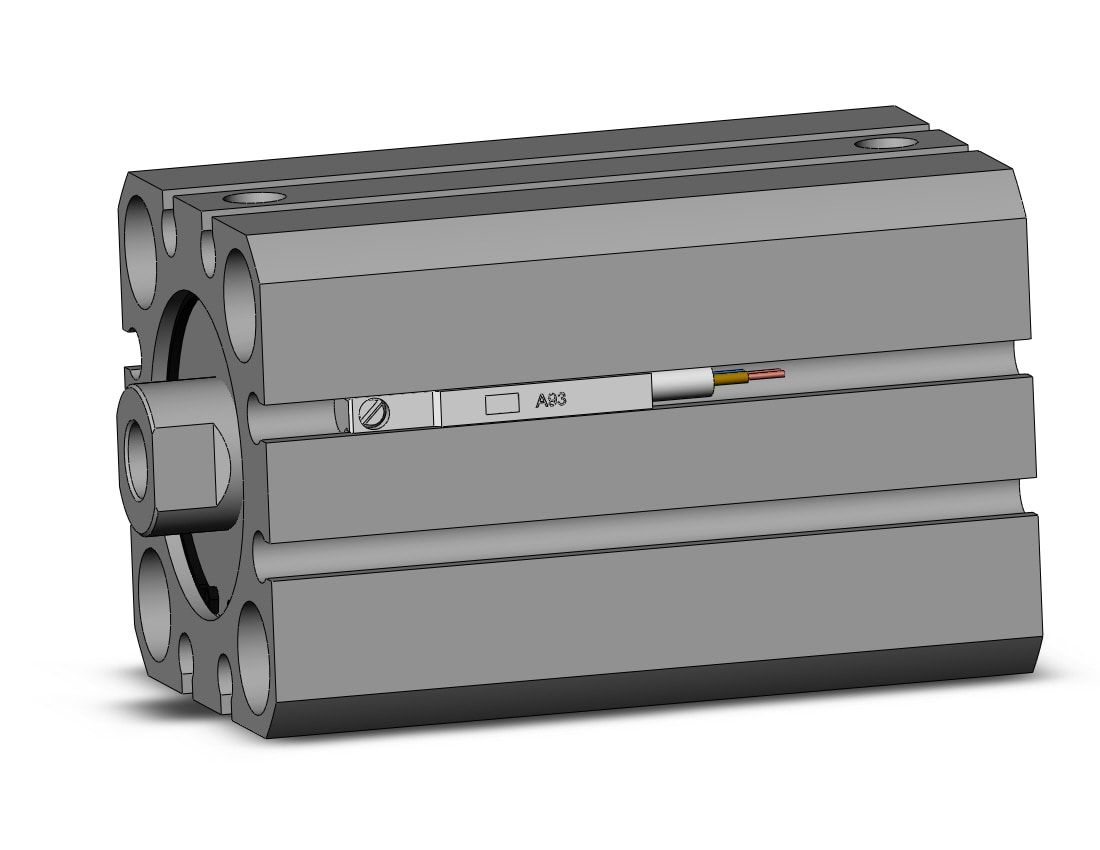 SMC CDQSB25-30DC-A93LS cylinder, compact, COMPACT CYLINDER