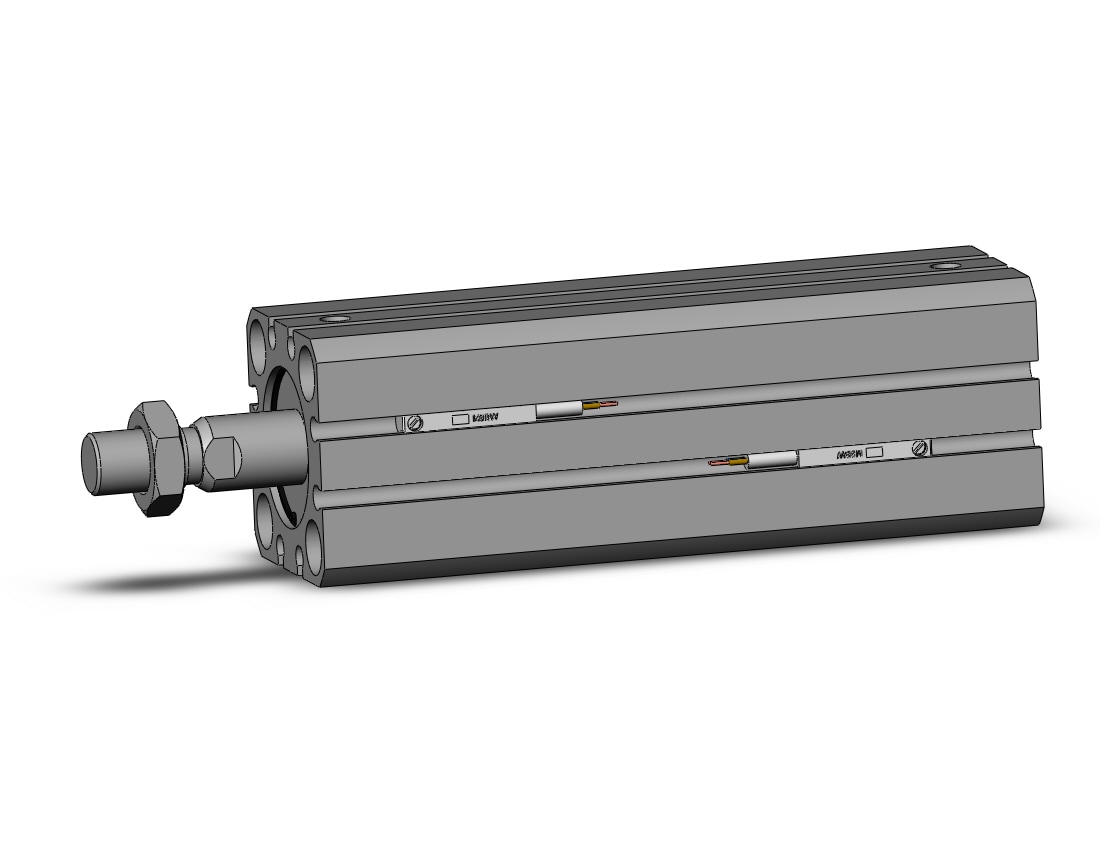 SMC CDQSB25-75DCM-M9BWL cyl, compact, dbl act long stk, CQS COMPACT CYLINDER