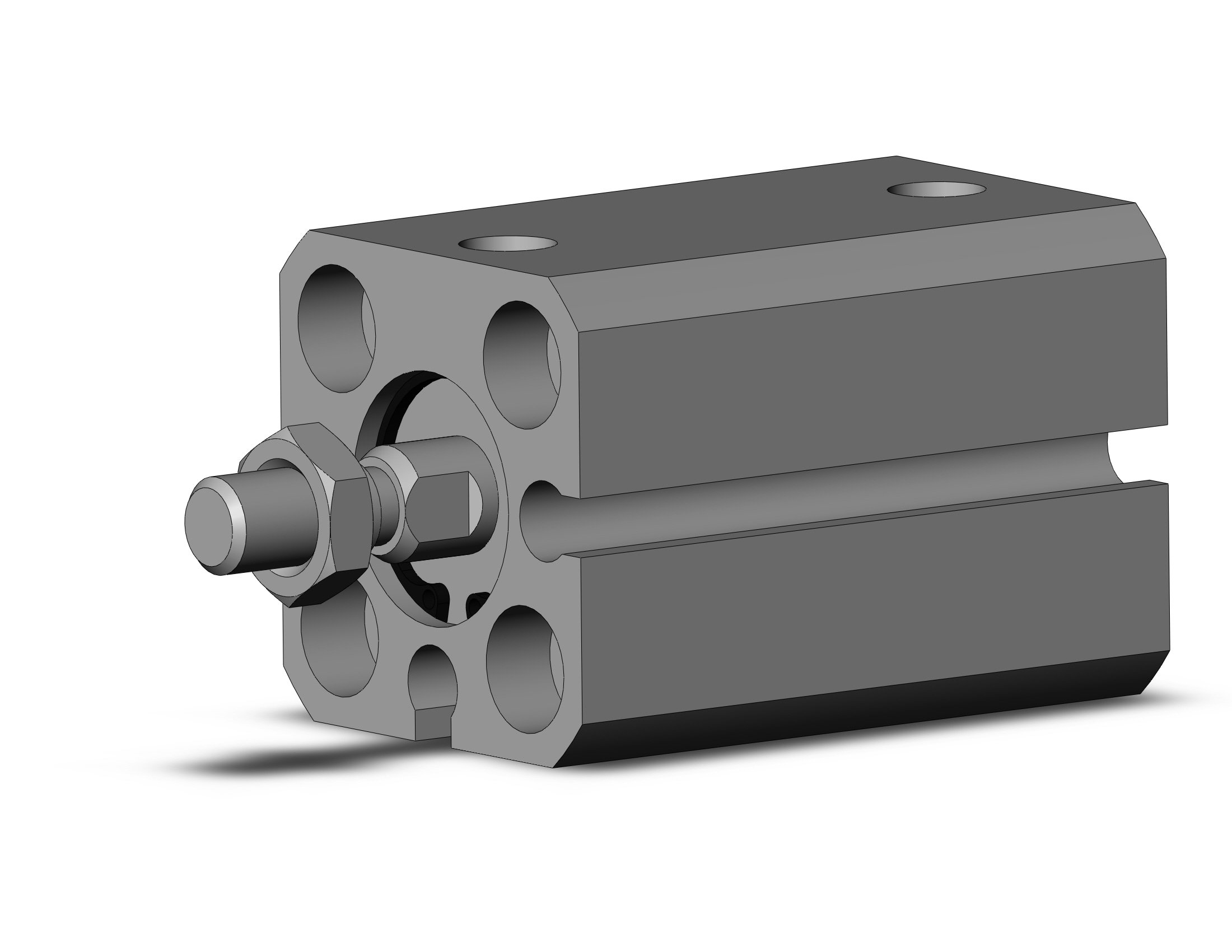 SMC CDQSBS12-10DCM cylinder compact, CQS COMPACT CYLINDER