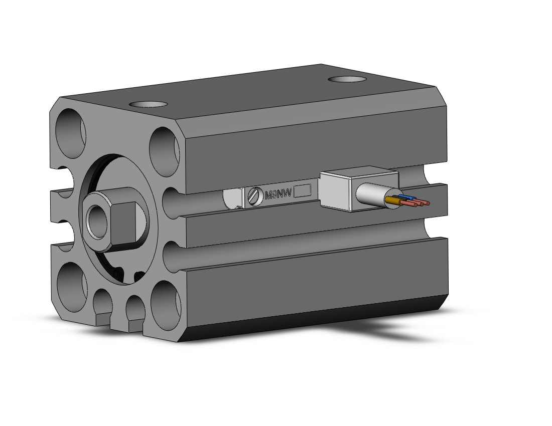 SMC CDQSBS16-15DC-M9NWVLS cylinder compact, CQS COMPACT CYLINDER